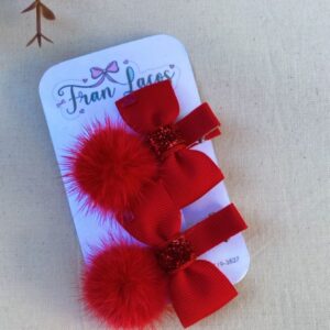 PARZINHO CLIP POMPOM Peludinho