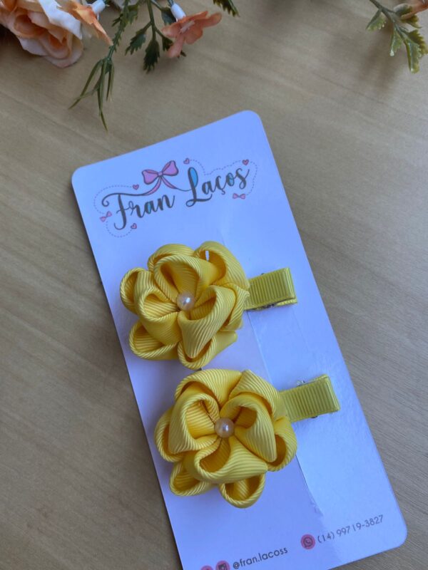 HAIR CLIP FLOR - Imagem 3