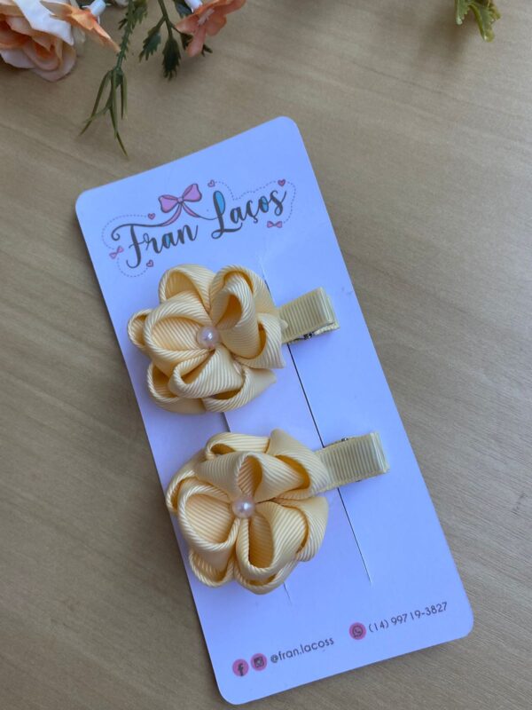 HAIR CLIP FLOR - Imagem 2