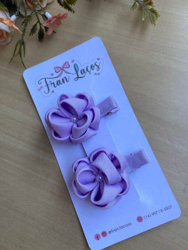HAIR CLIP FLOR - Imagem 9