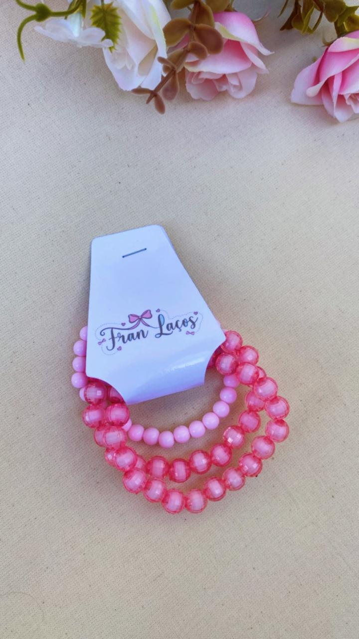 PULSEIRA INFANTIL ROSA