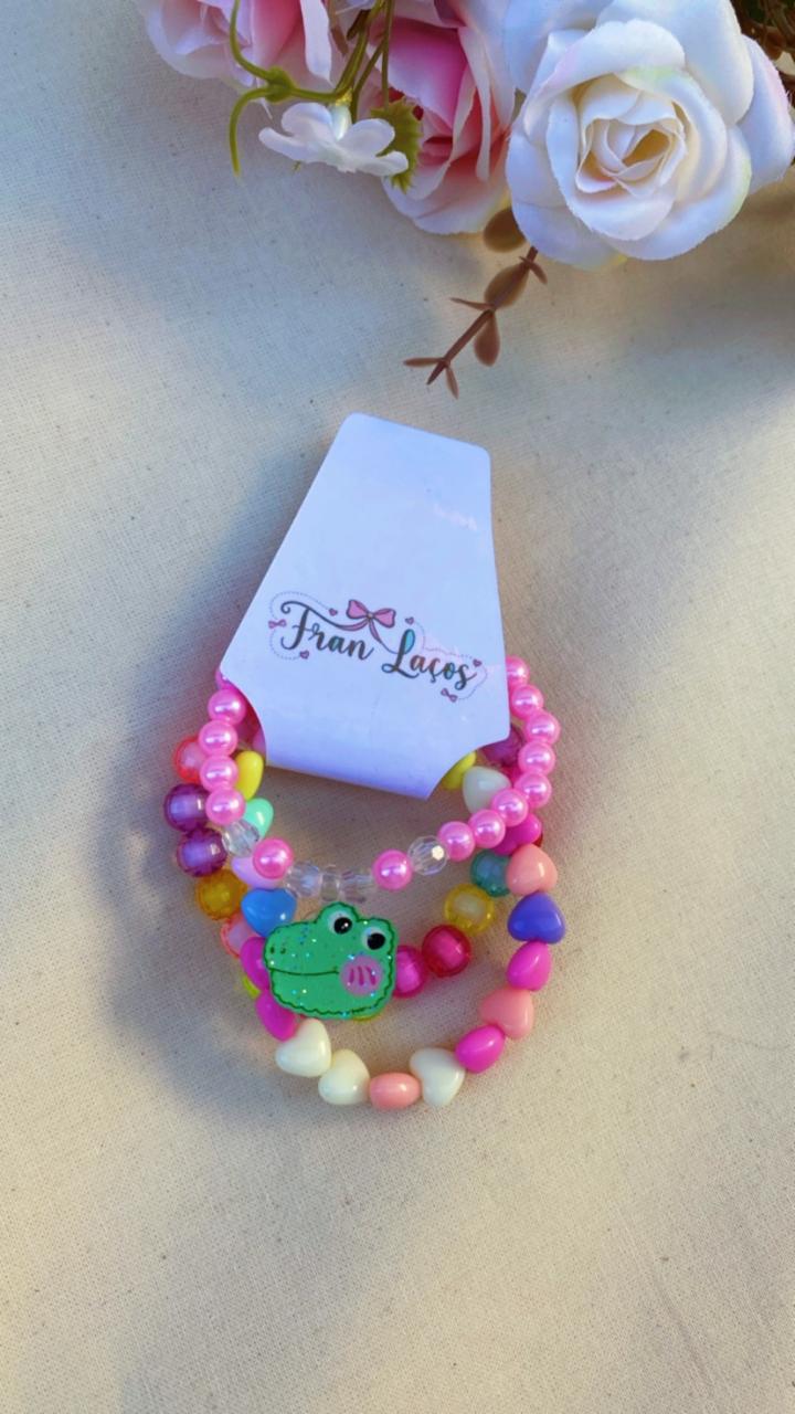 PULSEIRA INFANTIL JACARÉ